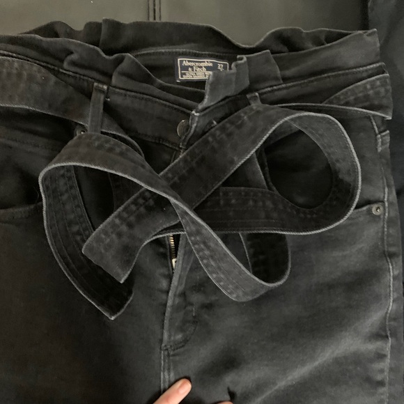 Abercrombie High-rise paper bag jeans - Picture 3 of 5